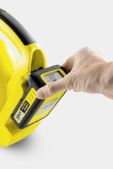 Soplador De Hojas Inalámbrico Kärcher 14451000 210 Km/H Negro Amarillo 18 V Litio-Ion (Li-Ion)