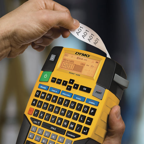 EAN 3501178529982 - DYMO RHINO 4200 impresora de etiquetas Transferencia térmica QWERTZ imagen 4