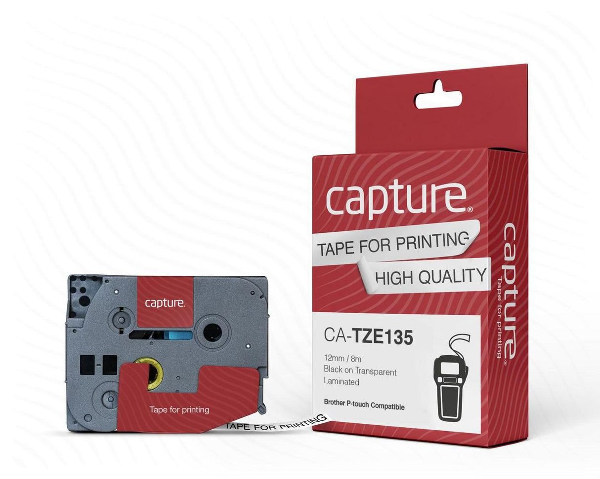 EAN 5704174942399 - Capture CA-TZE135 cinta para impresora de etiquetas imagen 1