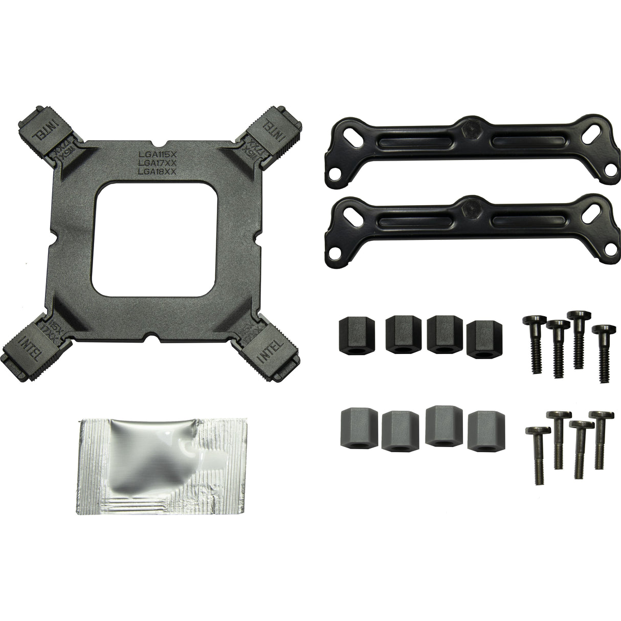 EAN 4260455649124 - Inter-Tech 4P90 Pro Bulk Procesador Refrigerador de aire 9,2 cm Negro 1 pieza(s) imagen 3