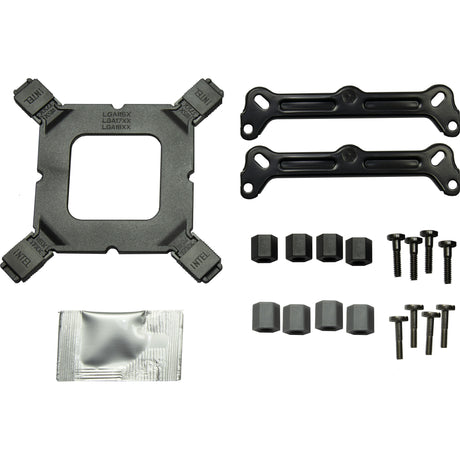 EAN 4260455649124 - Inter-Tech 4P90 Pro Bulk Procesador Refrigerador de aire 9,2 cm Negro 1 pieza(s) imagen 3