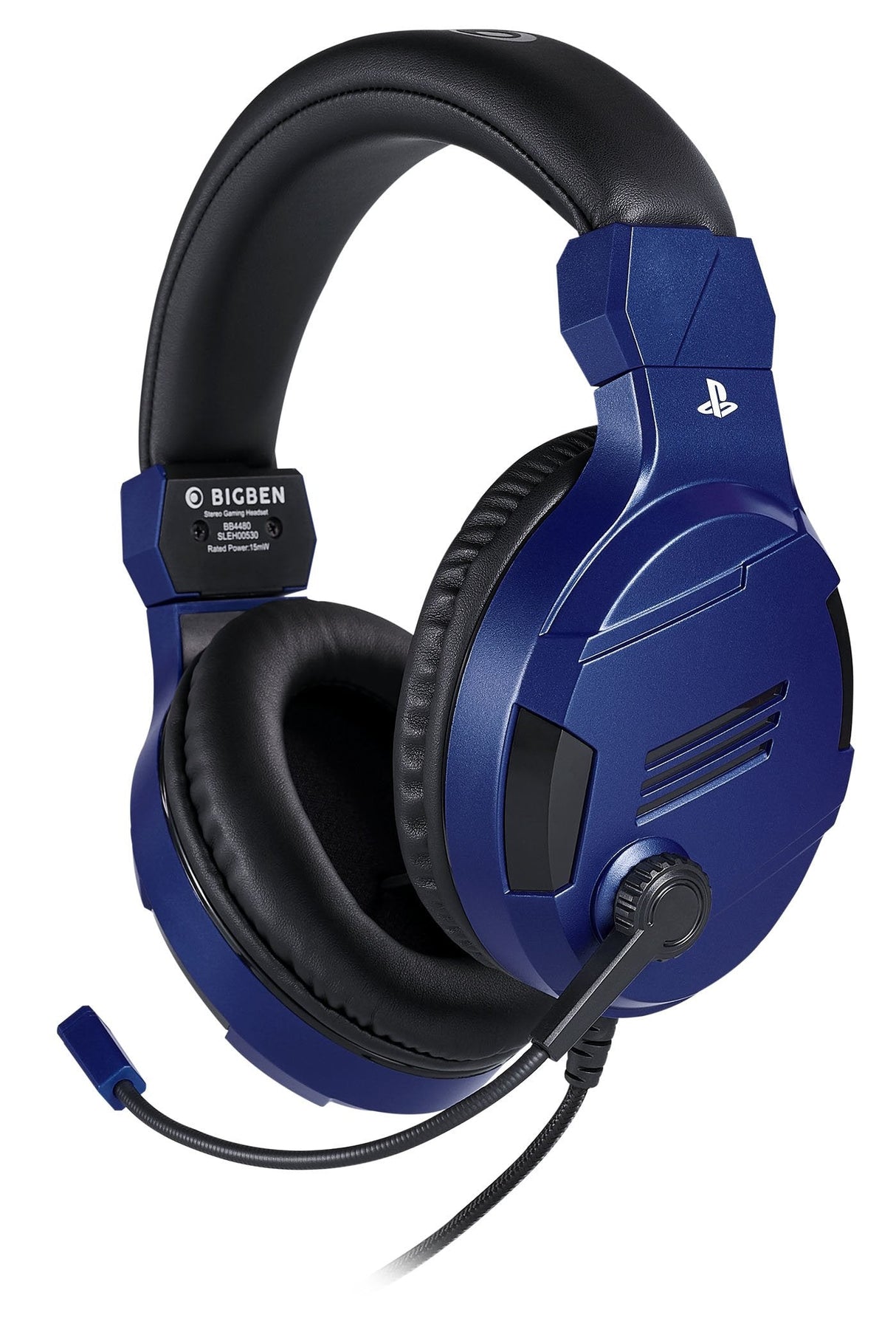 Auriculares Nacon Ps4ofheadsetv3blue  Bigben Con Micrófono Azul