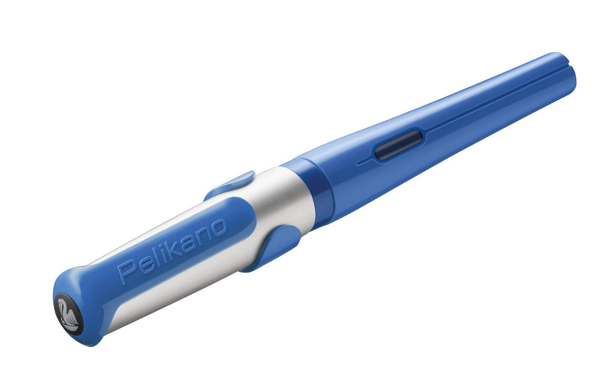 Pelikan 824439 - Pluma Estilográfica Para Diestros, Color Azul, Plumín M