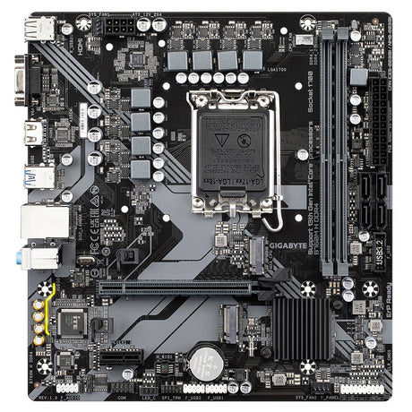 EAN 4719331854645 - GIGABYTE B760M H DDR4 placa base Intel B760 Express LGA 1700 micro ATX imagen 2