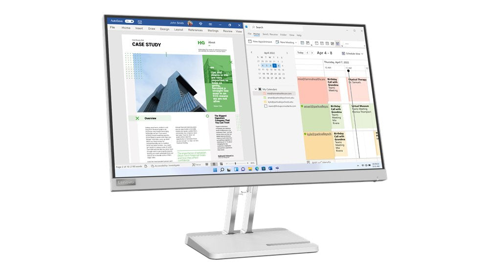 EAN 0196803042108 - Lenovo L25e-40 pantalla para PC 62,2 cm (24.5") 1920 x 1080 Pixeles Full HD Gris imagen 3
