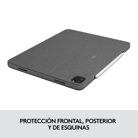EAN 5099206095250 - Logitech 920-010145 teclado para móvil QWERTY Español Smart Connector Gris imagen 9