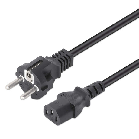 EAN 766623308700 - Manhattan 308700 cable de transmisión Negro 5 m CEE7/7 IEC C13 imagen 1