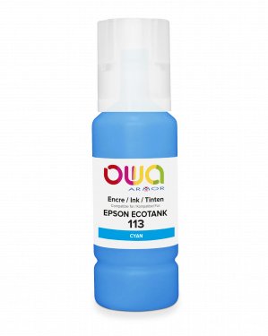 Owa Tintenflasche Compatible Con Epson 113 C Cyan (6.000 S.)