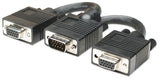 Manhattan Svga Y Cable Hd15 M 2xh 0.15cm Negro