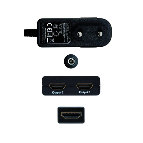 EAN 8433281006607 - Nanocable 10.25.3502 divisor de video 2x HDMI imagen 3