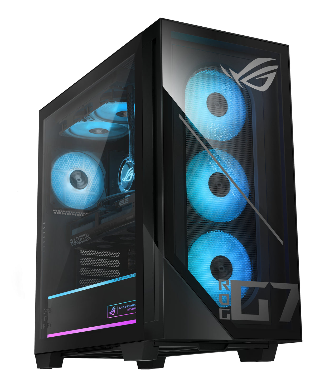Asus Rog Gm700 Gm700tz-R9800x212w Ryz7 9800x 3d 64gb 2tbssd Rtx5080 W11 Home
