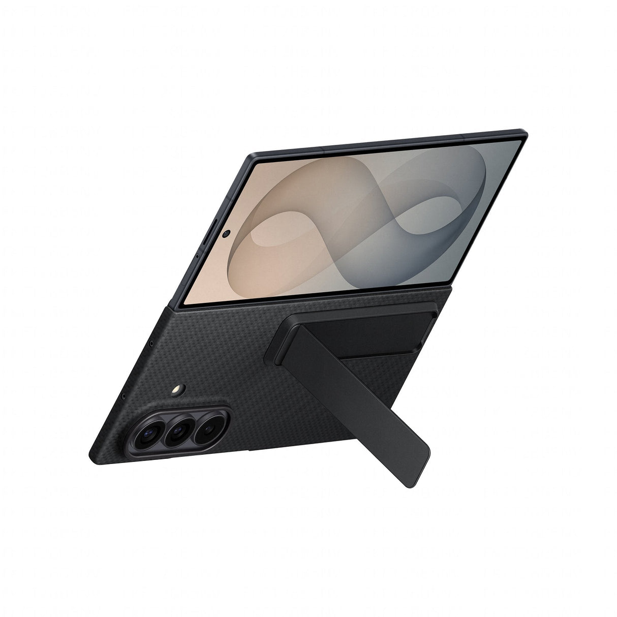 Samsung Carbon Standing Case Fr Galaxy Fold8 Ultra Black