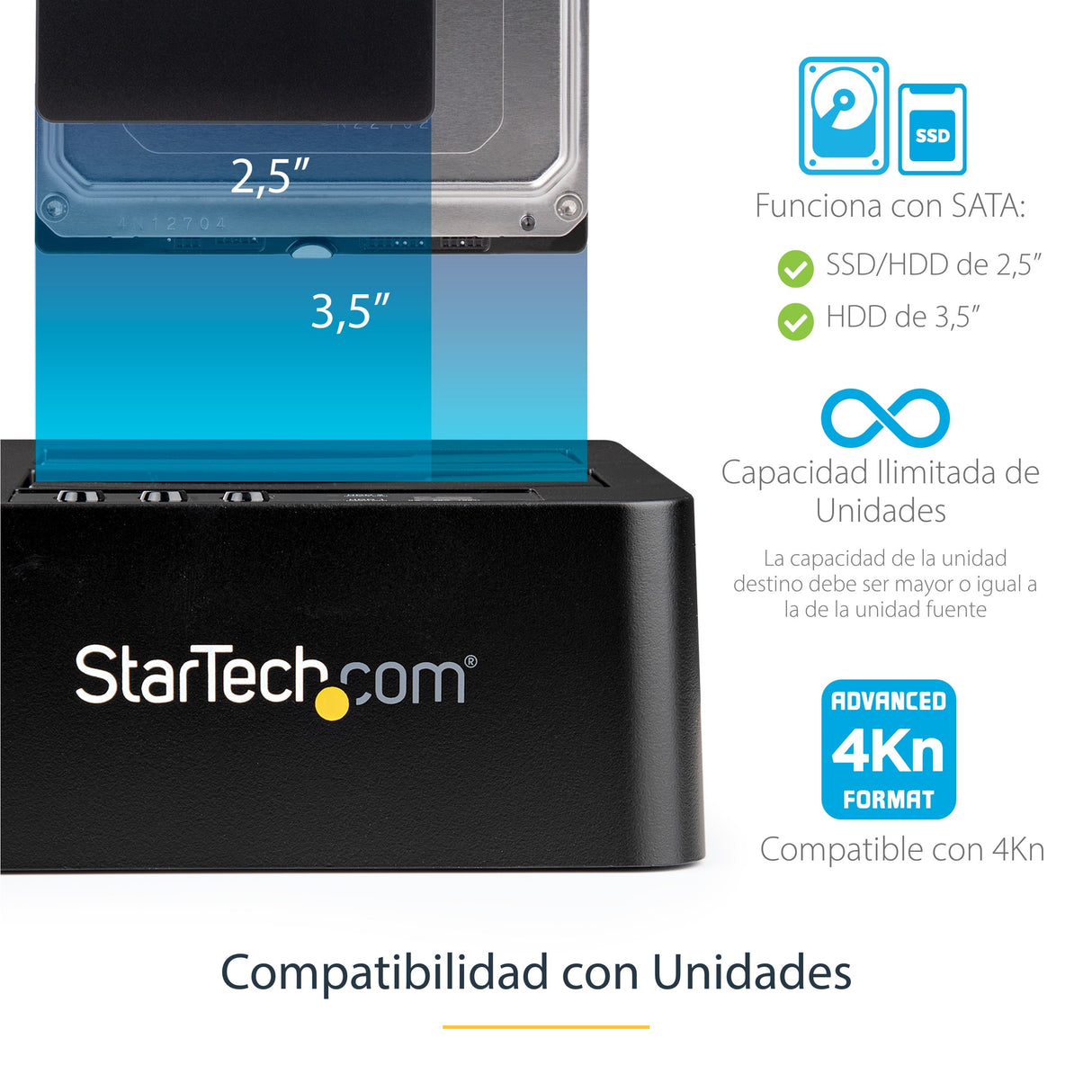 EAN 0065030863551 - StarTech.com SDOCK2U313R duplicador de datos y soporte Duplicador de HDD (discos duros) Negro 2 copias imagen 9