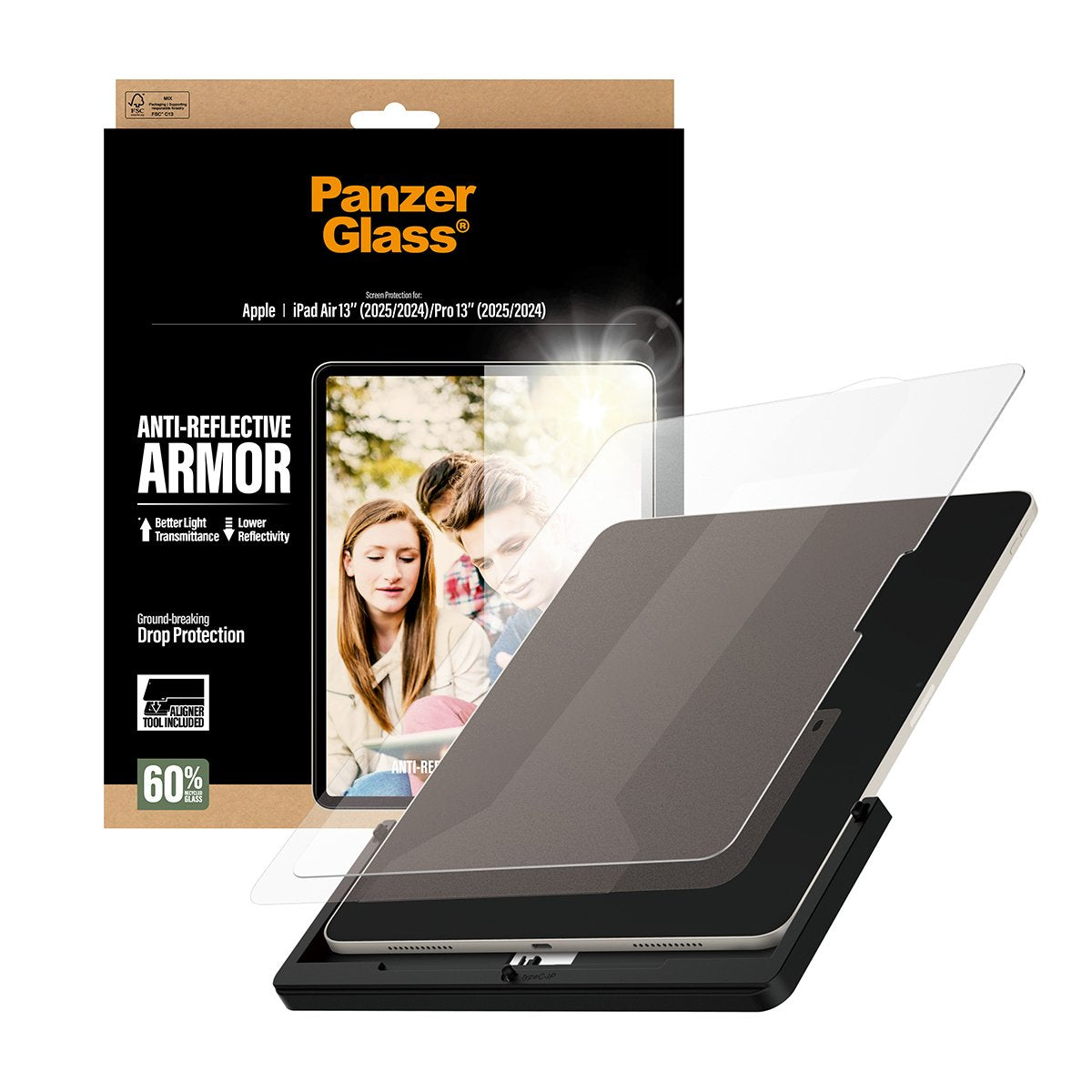 Panzerglass Anti-Reflective Armor Screen Protector Ipad Air 13"/ Pro 13" (24-25)