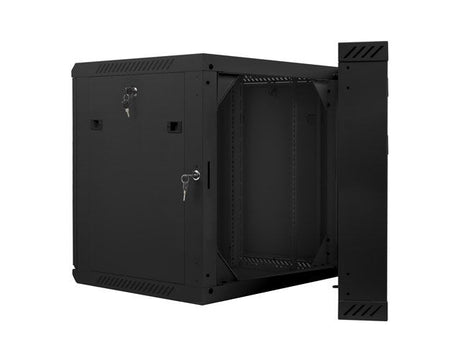 EAN 5901969403947 - Lanberg WF02-6612-10B armario rack 12U Bastidor de pared Negro imagen 7