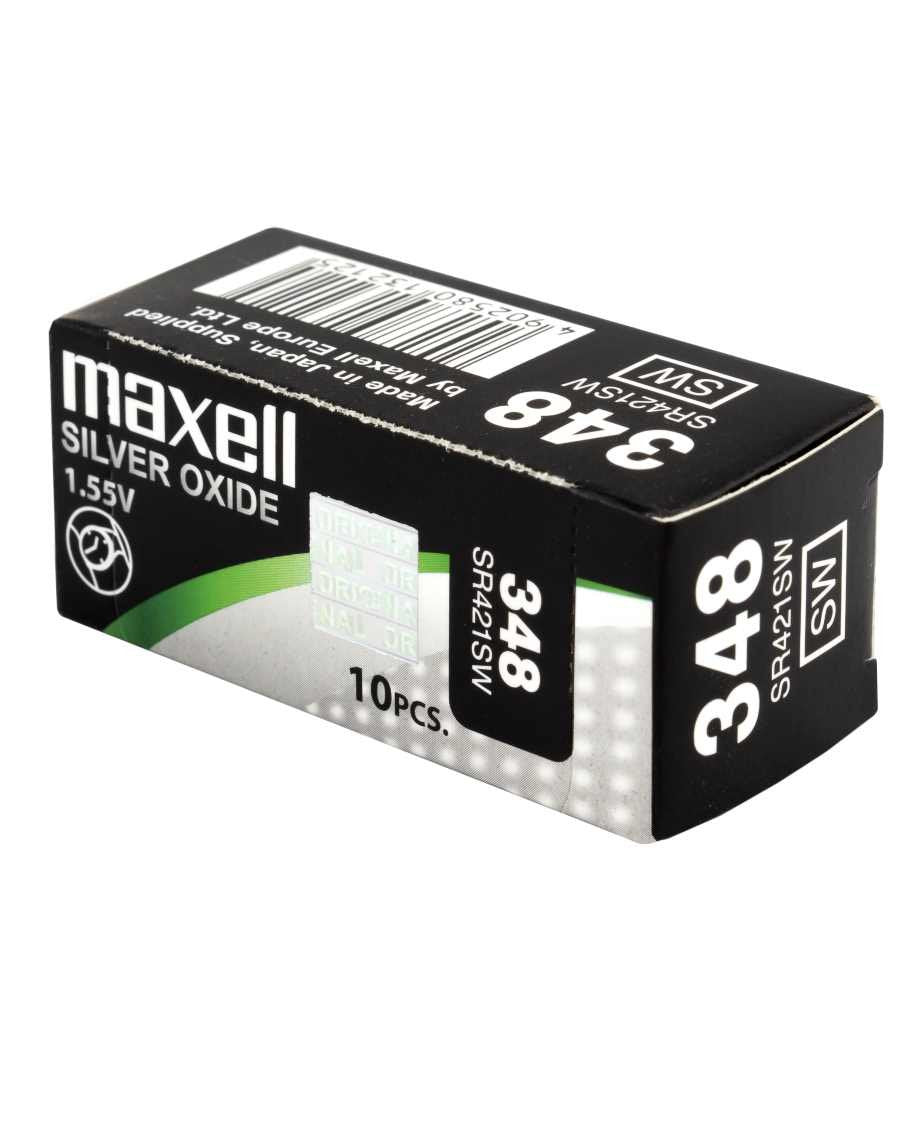 Maxell Pila Oxido Plata (348) Sr421sw Blister*1 Eu 0% Mercurio
