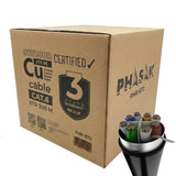 EAN 5605922001293 - Phasak BOBINA DE CABLE RJ45 FTP PHR 672 CAT.6/ 305M/ GRIS cable de red Negro Cat6 F/UTP (FTP) imagen 3