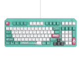 EAN 4711387923412 - ASUS TUF Gaming K3 Gen II Hatsune Miku Edition teclado Juego USB Color menta, Blanco imagen 4