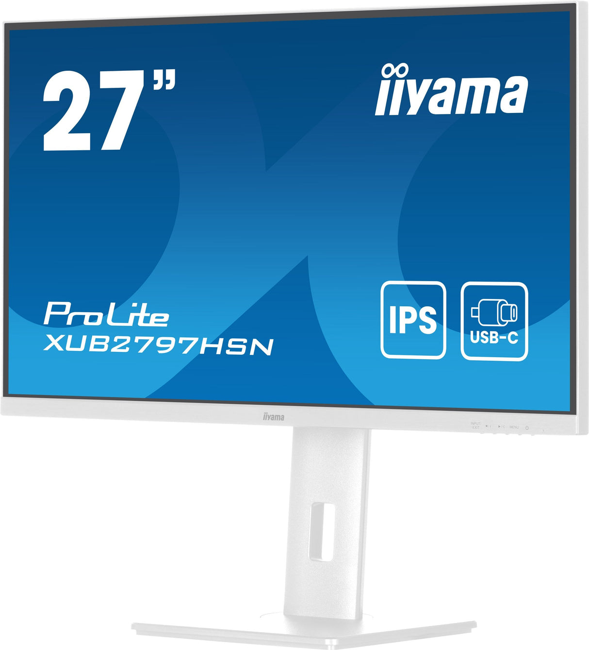 Monitor Iiyama 68.5cm 27" Xub2797hsn-W2 16:9 Hdmi+Dp+Usb-C