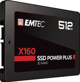 EAN 3126170170637 - Emtec X160 512 GB 2.5" Serial ATA III QLC 3D NAND imagen 1