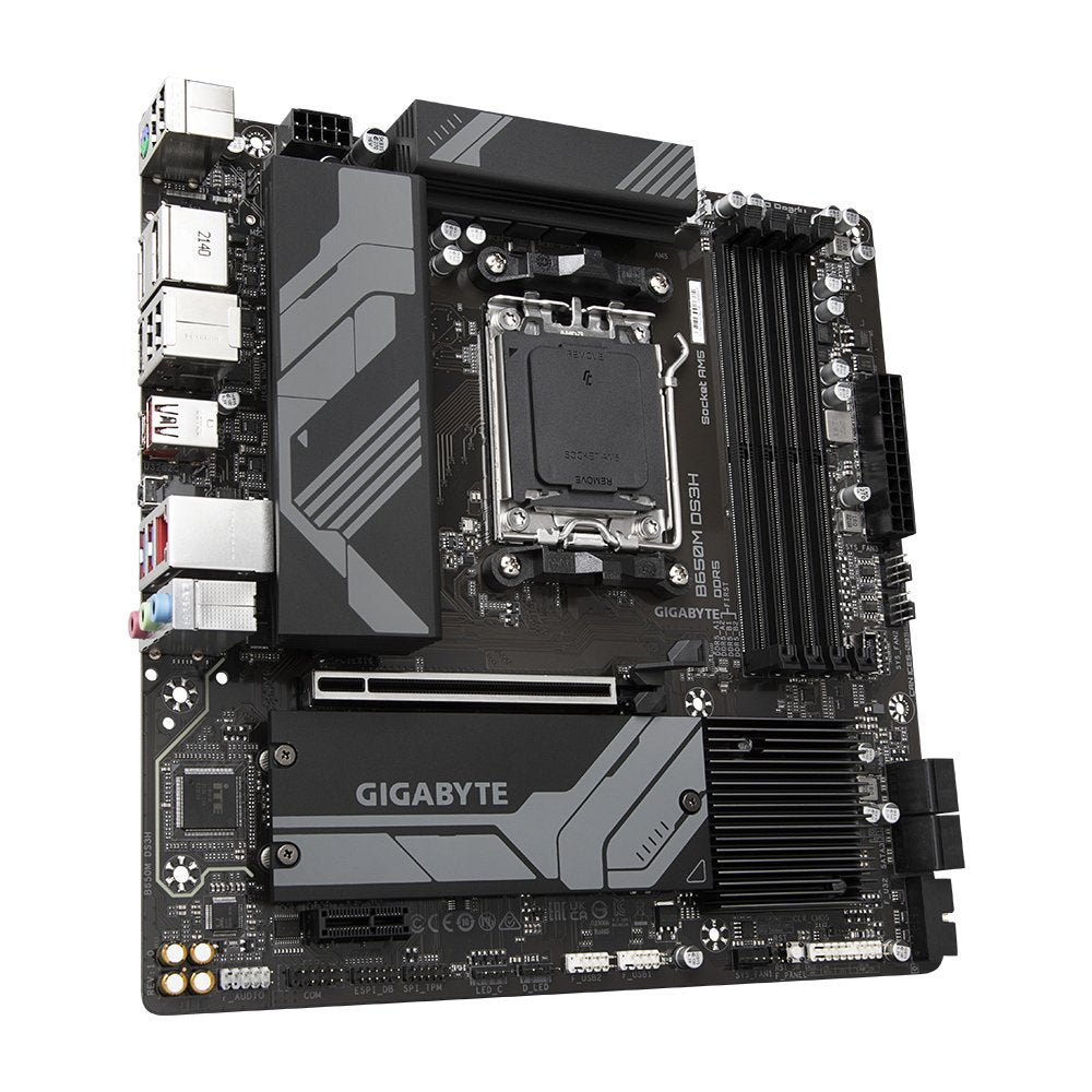 Placa Base Gigabyte B650m Ds3h Am5 Matx 4xddr5