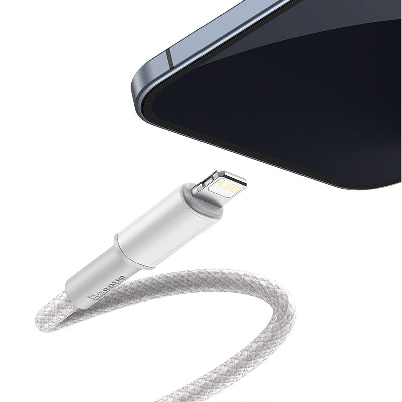 Baseus Catlgd-02 Cable De Conector Lightning 1 M Blanco