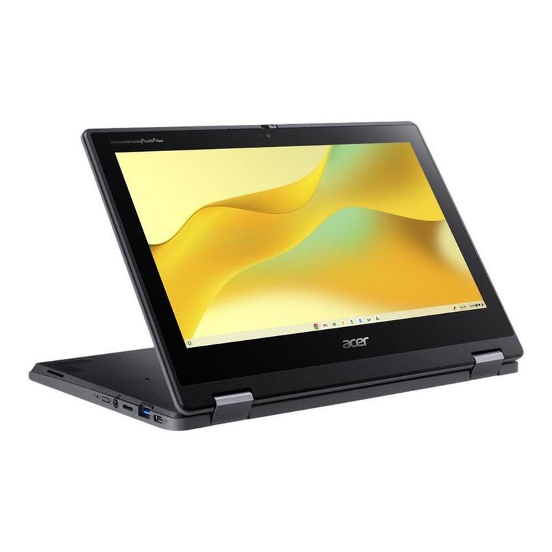 Acer Chromebook Spin 511 R756t-Tco Diseño Plegable Intel N-Series N100 / Hasta 3.4 Ghz Chrome Os Uhd Graphics 4 Gb Ram 32 Gb Emmc 11.6" Ips Pantalla Táctil 1366 X 768 Wi-Fi 6e Negro Pizarra Kbd: Español