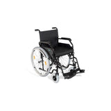 Silla De Ruedas De Acero Rf-1 Cruiser Negra 48cm