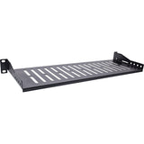 Inline® 19" Shelf, 150mm, 10kg, 1u, Ral 9005 Negro