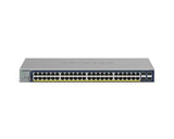 EAN 0606449162257 - NETGEAR GS728TP Gestionado L2/L3/L4 Gigabit Ethernet (10/100/1000) Energía sobre Ethernet (PoE) Gris imagen 2