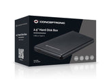 Caja Externa Hdd 2.5" Usb-C 3.1 Negra