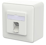 Metz Connect Anschlussdose E-Dat C6a Idc 1 Port Ap Verkehrswei