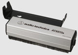 Audio-Technica Cepillo Antiestático Para Discos At6013a, Cepillo De Limpieza Negro/Plateado At6013a