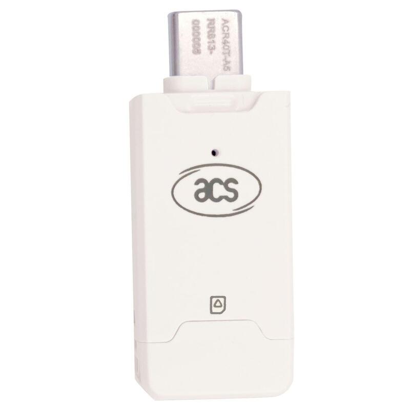 Acr40t Type-C Usb Sim-Sized  Smart Card Reader