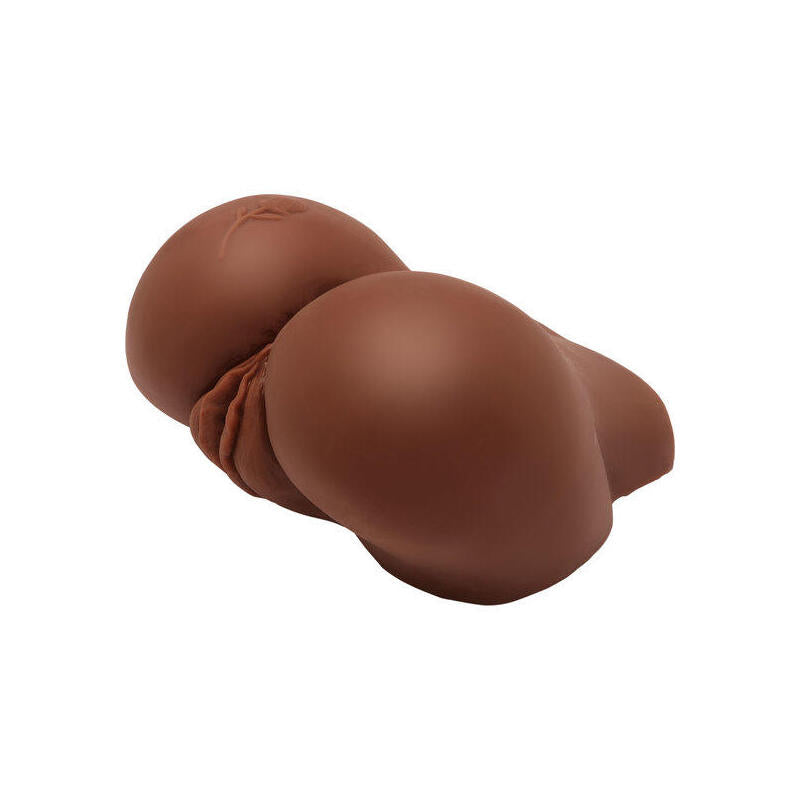 Act - Big Ass Masturbador Realista Con Vibrador Marron