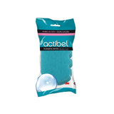 Actibel Tonic Esponja Corporal De Doble Accion - 1 Lado Suave - 1 Lado Exfoliante - Ergonomica - Azul