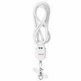 Activejet 5901443391951 Cable Usb Usb 2.0 1,25 M Usb A Usb C/Lightning Blanco
