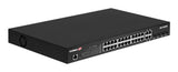 EAN 4717964704955 - Edimax IGS-5428PLC switch Gestionado L2 Gigabit Ethernet (10/100/1000) Energía sobre Ethernet (PoE) 1U Ne imagen 3