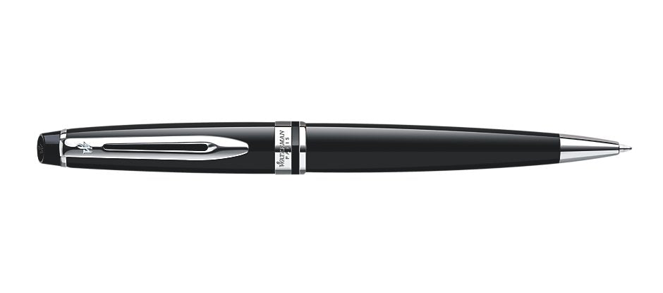 Waterman Bolígrafo Expert Negro M Azul Caja De Regalo