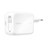 Belkin Boost Charge Pro 67w Dual Gan Retract.Cable Whi Wch022kqwh