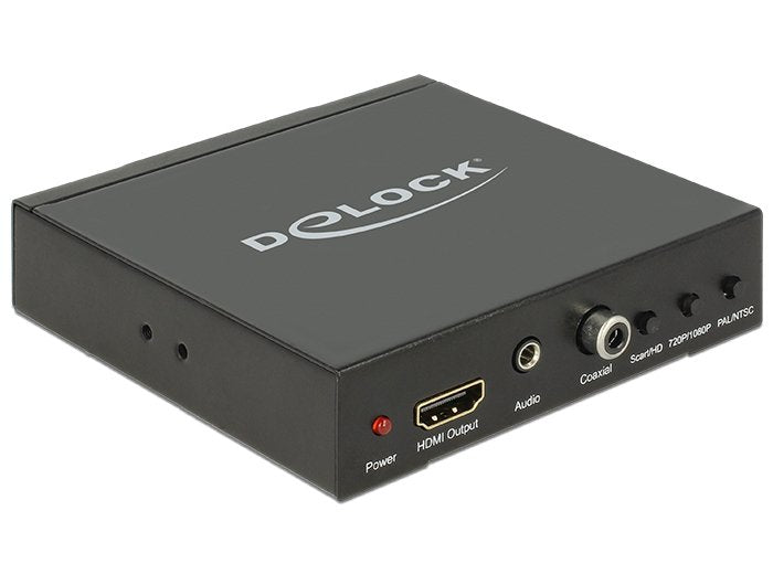 Delock Convertidor Scart / Hdmi > Hdmi Con Scaler