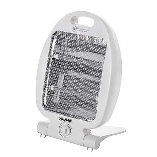 Calefactor Eléctrico Mesko Home Ms 7710 Interior Blanco 800 W  De Cuarzo