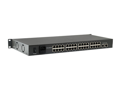 EAN 4015867203279 - LevelOne FGP-3400W630 switch No administrado Fast Ethernet (10/100) Energía sobre Ethernet (PoE) Negro imagen 6