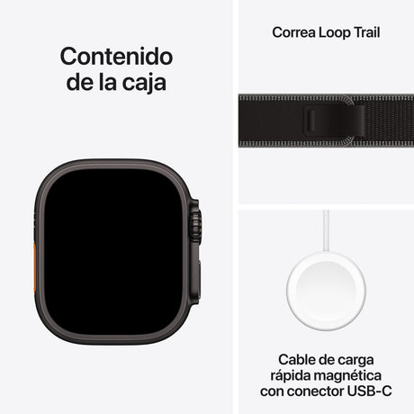EAN 0195950610642 - Apple Watch Ultra 3 OLED 49 mm Digital 422 x 514 Pixeles Pantalla táctil 5G Negro Wifi GPS (satélite) imagen 8