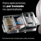 EAN 0766623790055 - Intellinet 790055 conector RJ-45 Transparente imagen 6