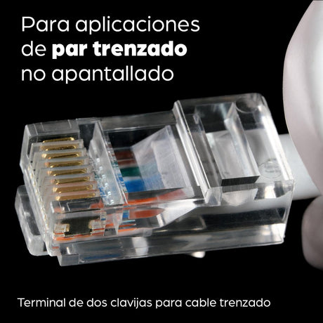 EAN 0766623790055 - Intellinet 790055 conector RJ-45 Transparente imagen 6