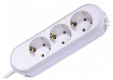 EAN 4016514003952 - Bachmann 388.270 base múltiple 1,5 m 3 salidas AC Blanco imagen 1