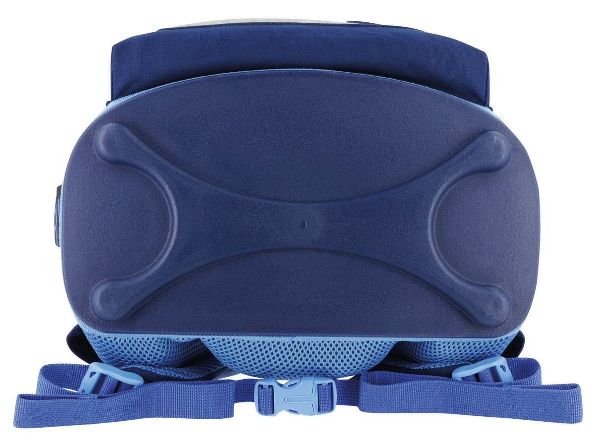 Mochila Escolar Herlitz Ultralight Azul, Estuche Estudiante Con 16 Piezas, Mocasines Ovalados, Bolsa De Deporte, 2 Aplicaciones 50046164