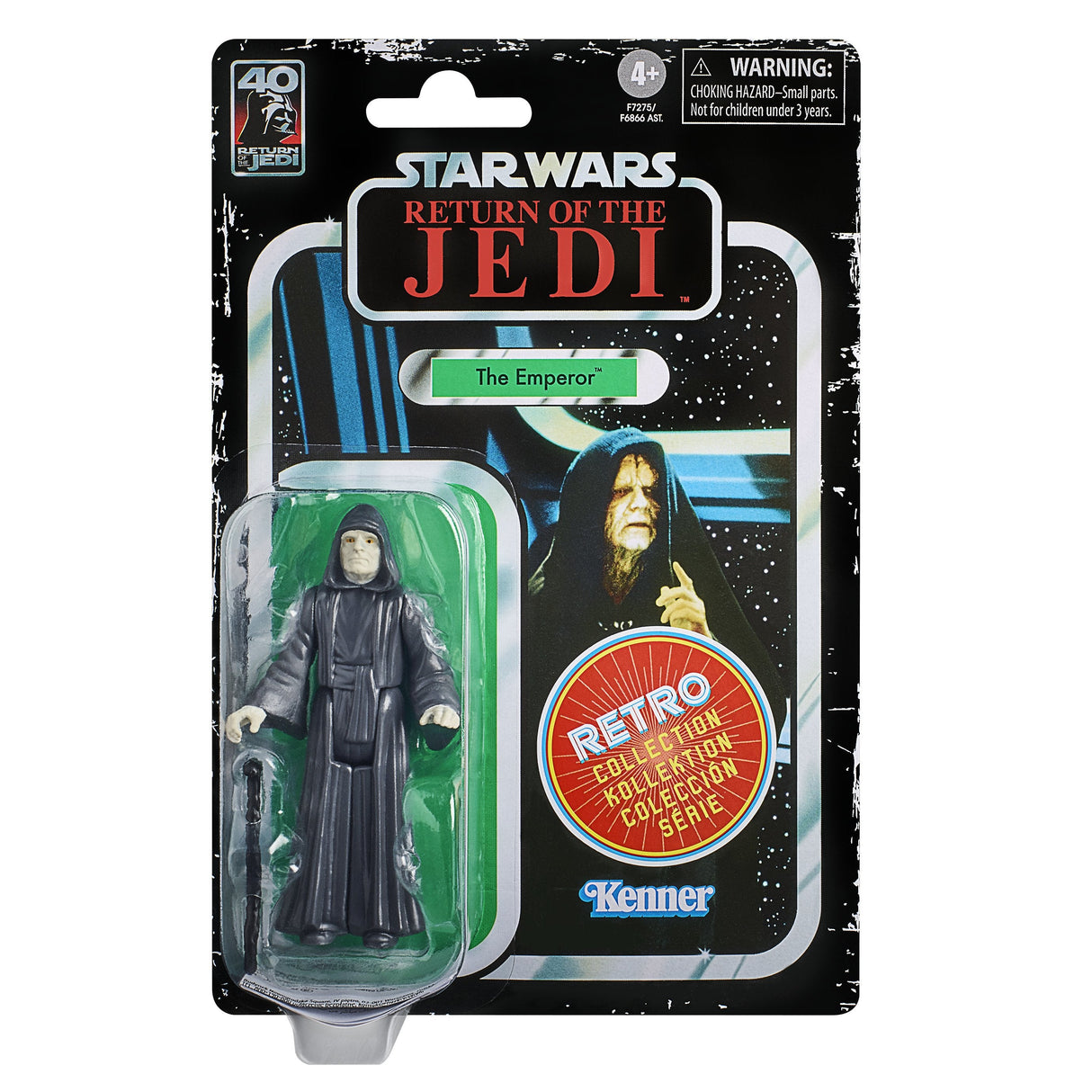 Figura Hasbro Star Wars Retro Collection The Return Of The Jedi The Emperor Palpatine