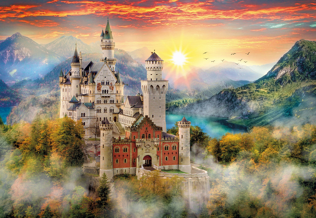 Puzzle Neuschwanstein 2000 Piezas  La Magia Del Castillo En Detalles
